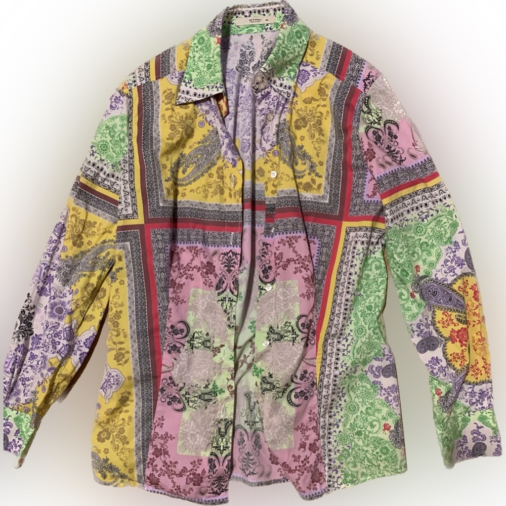Etro Paisley Button Down Shirt